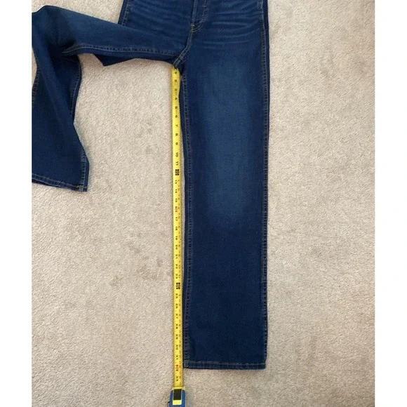 RE / Done‎ NWT 90s High Rise Loose Jeans in Deep Faded Blue Women's Size 26 NEW - Picture 11 of 12